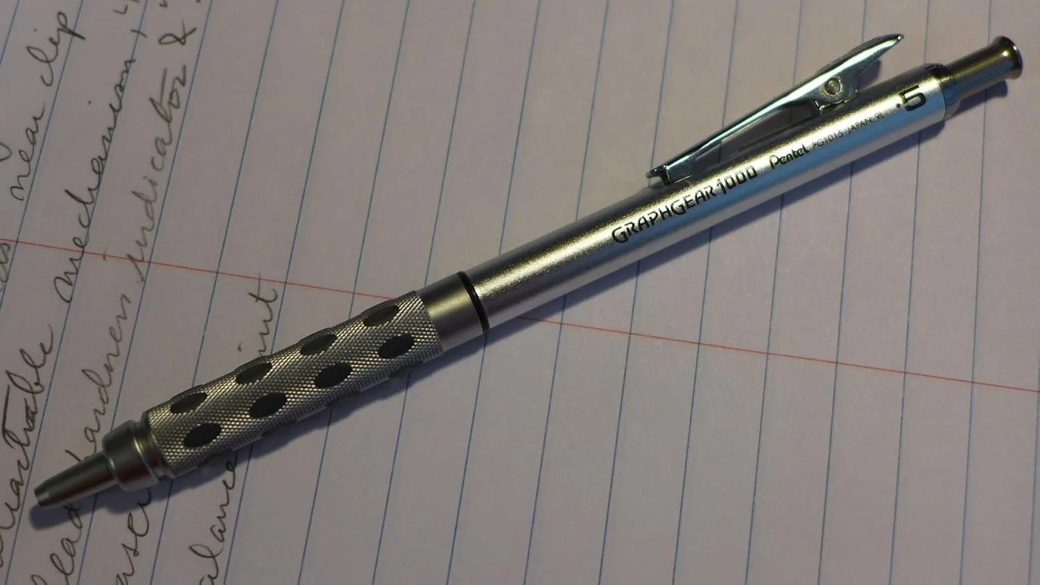 Customer photo of mechanical pencil lead refills in different mm sizes displayed together