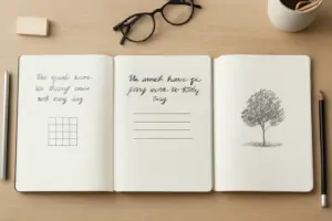 Dot Grid vs Lined vs Blank: Choosing for How You Work