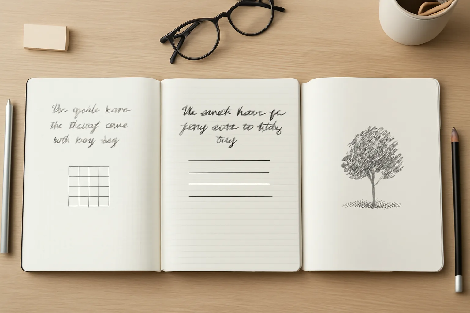 Dot Grid vs Lined vs Blank: Choosing for How You Work