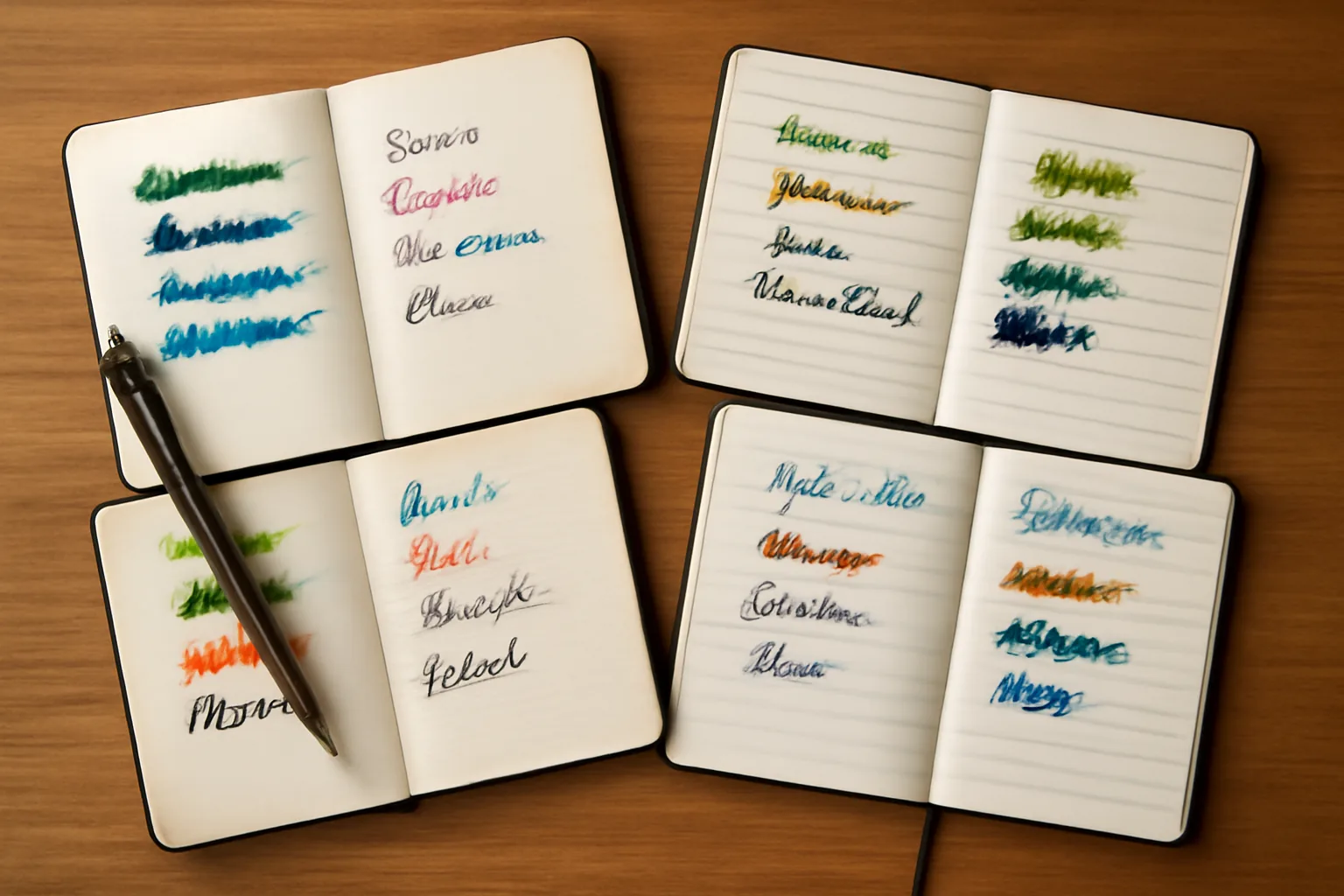 Fountain-Pen Notebooks Ranked by Bleed and Ghosting