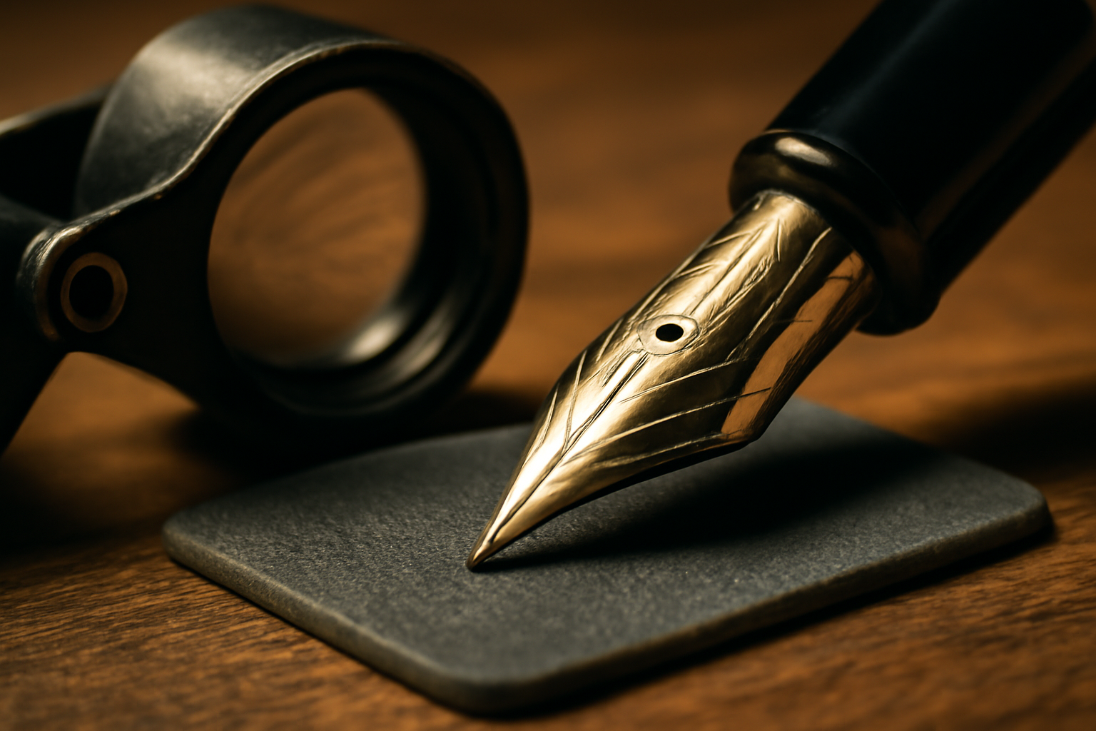Nib Tuning at Home: Smoothing a Scratchy Pen Without Ruining It