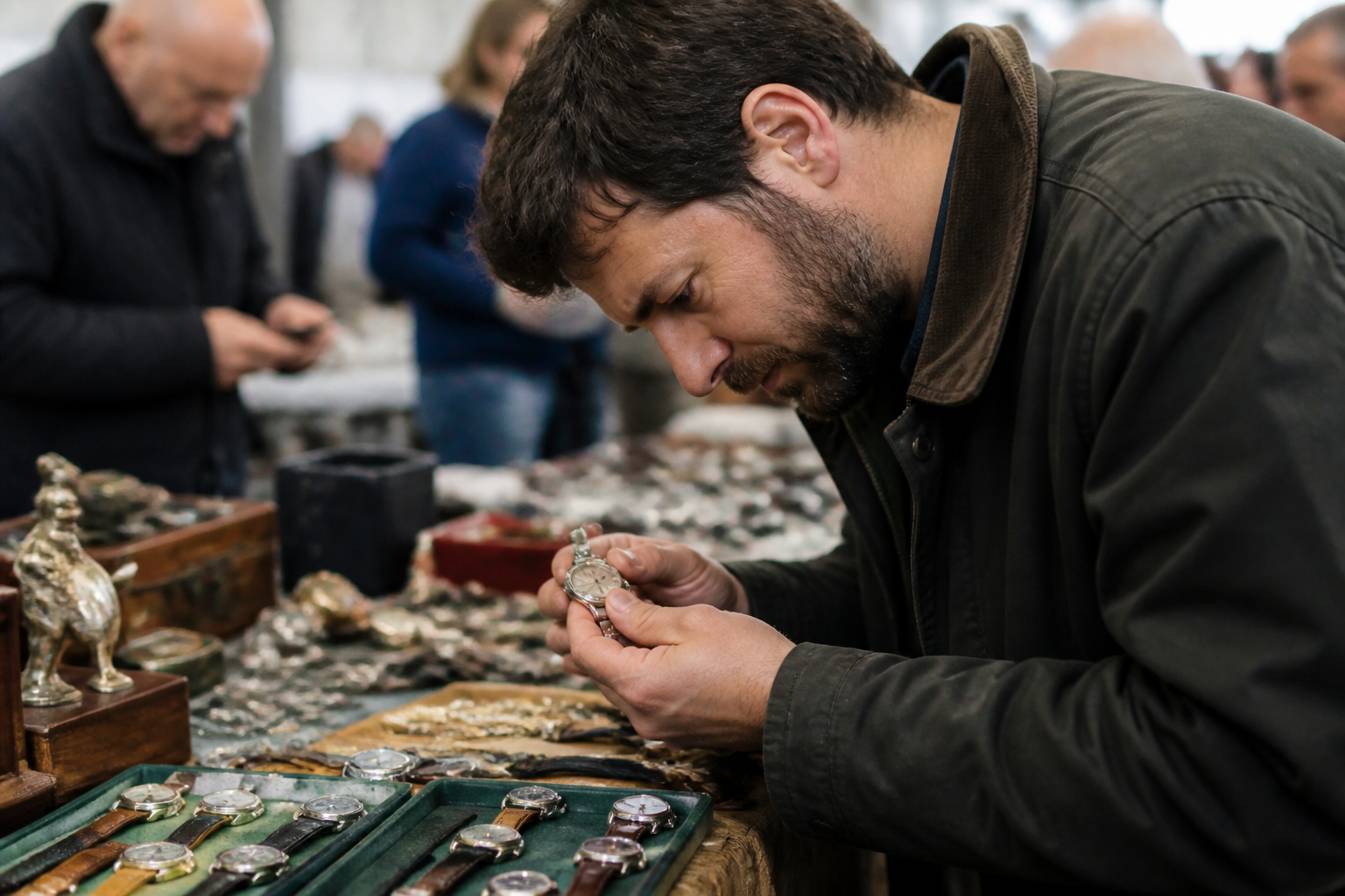 My Five-Minute Inspection at Any Estate Sale Watch Table