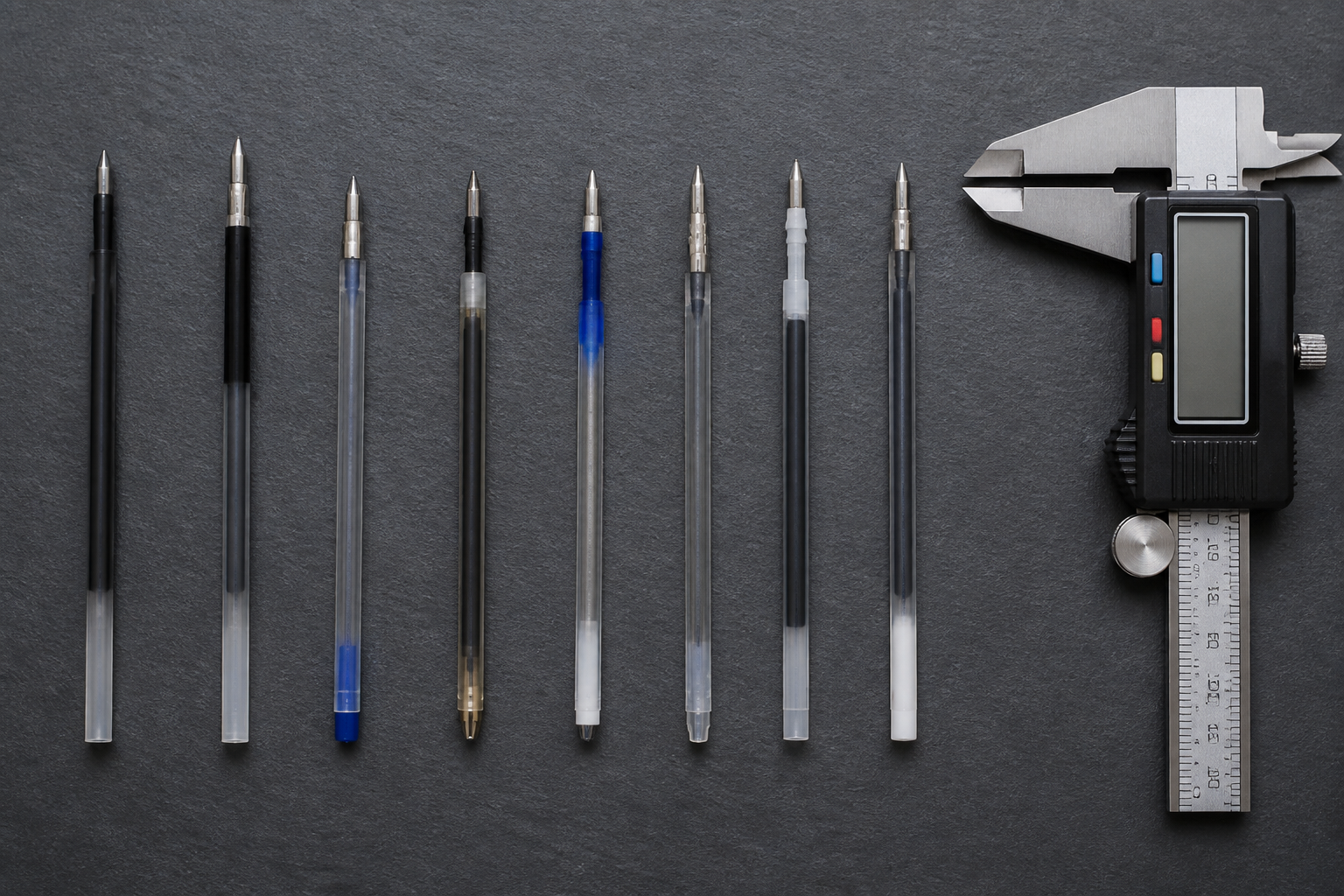 More Pen Refill Compatibility: D1, Submarine, Euro-Format, and Frixion