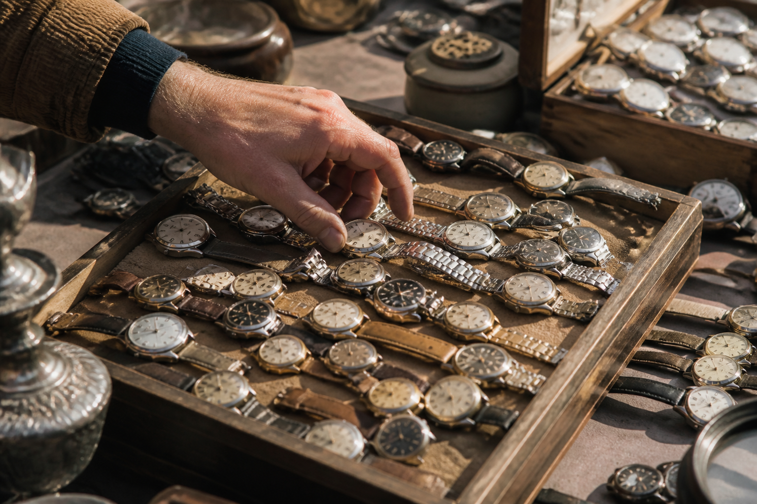 What to Look For at a Flea Market Watch Table: The Models Worth Grabbing