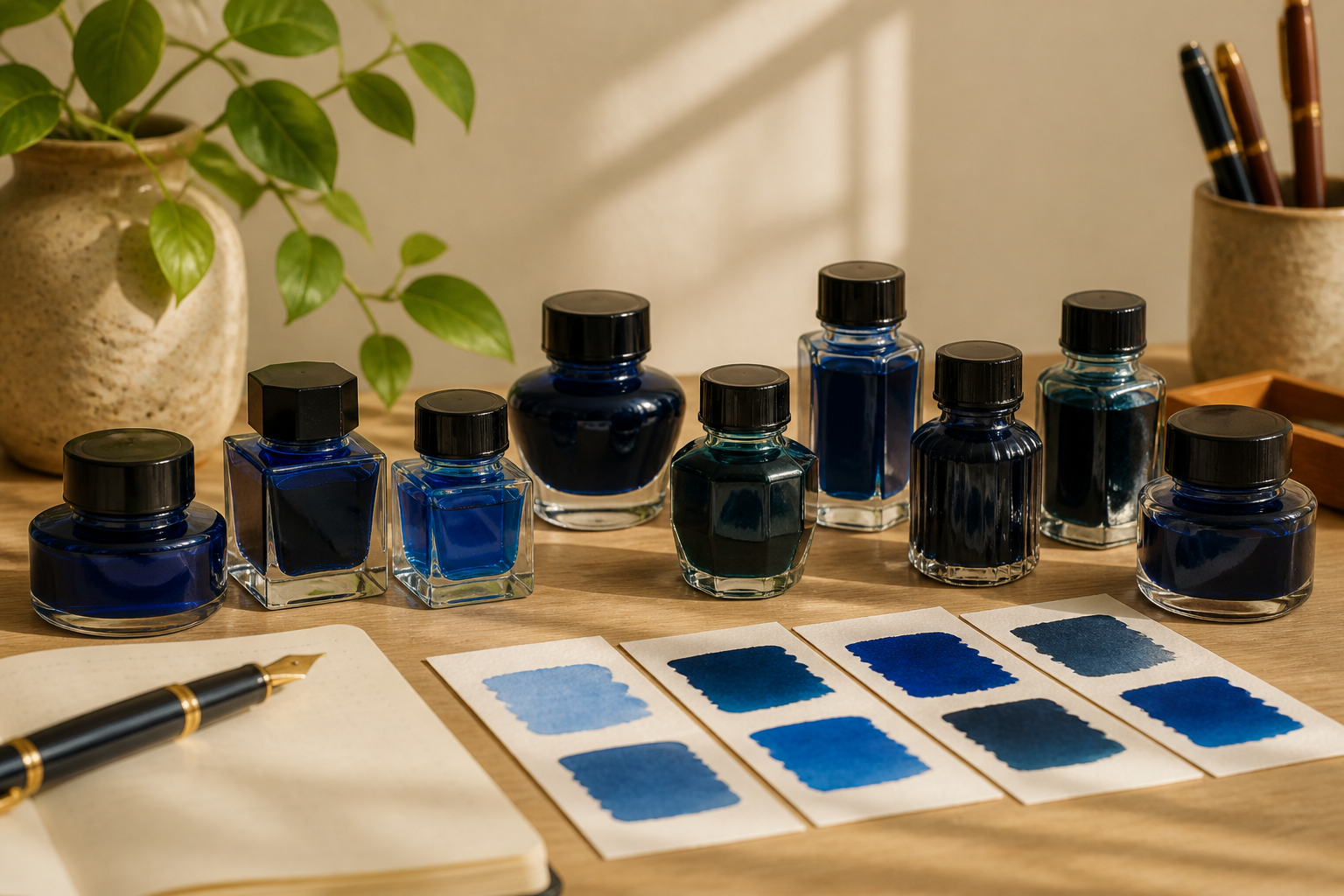 Best Blue Fountain Pen Inks: 10 Bottles I Have Used and Ranked